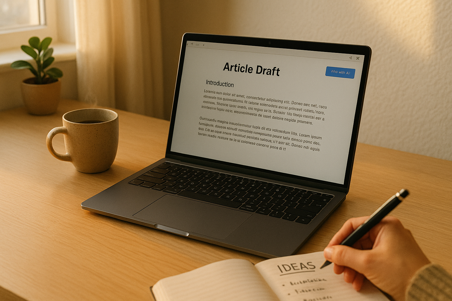 How to Make Money with Original Content Using AI